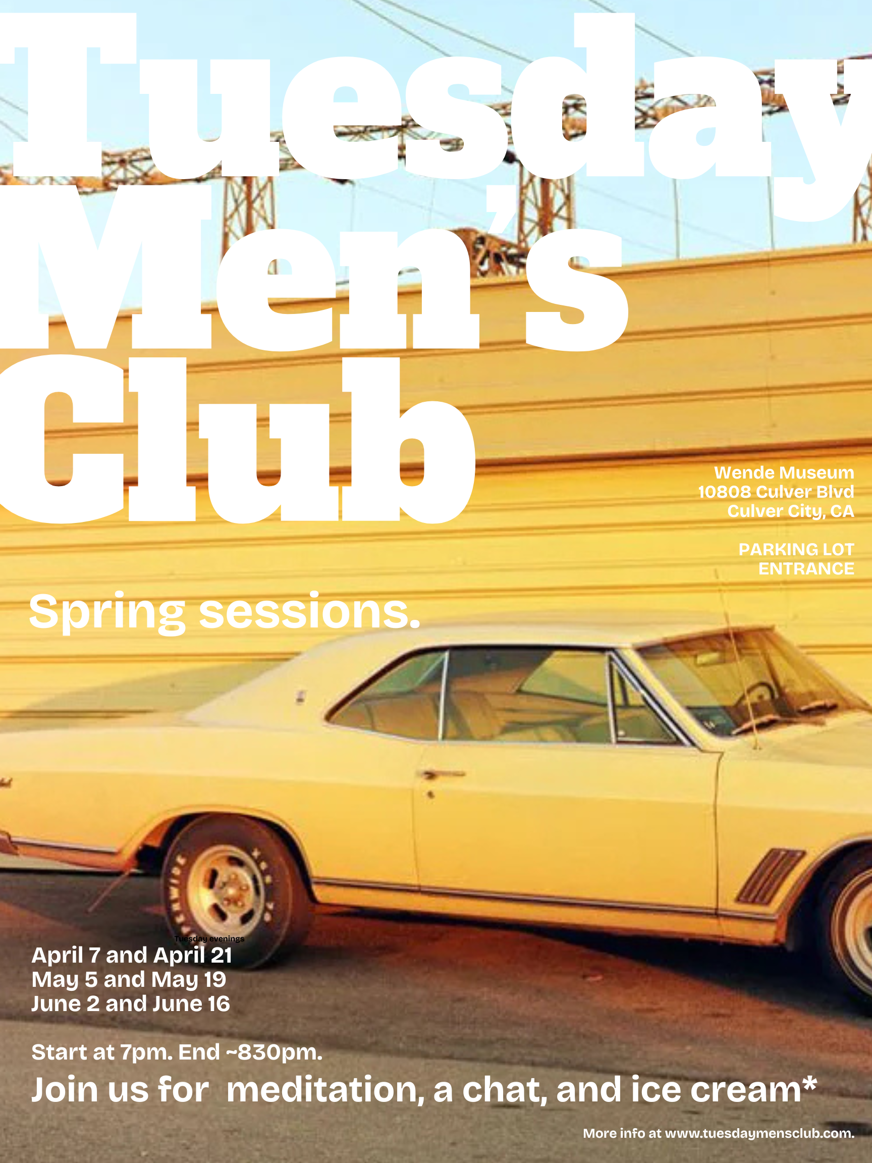 Tuesday Men's Club Spring 2026